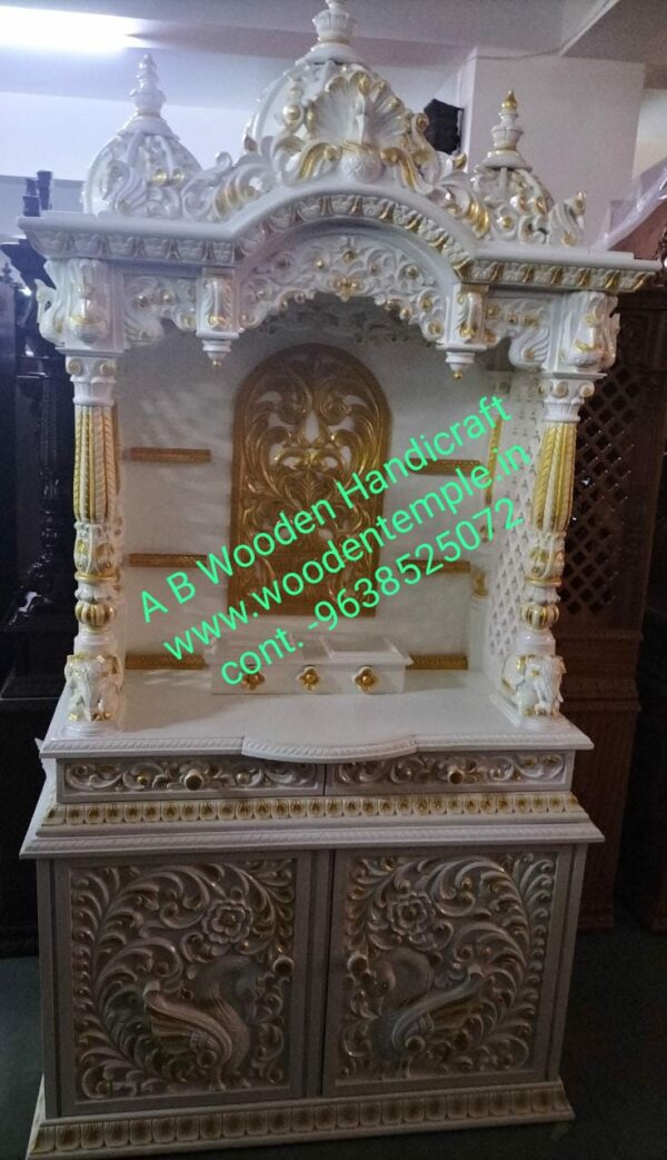 Medium Size Wooden Temple For USA Home