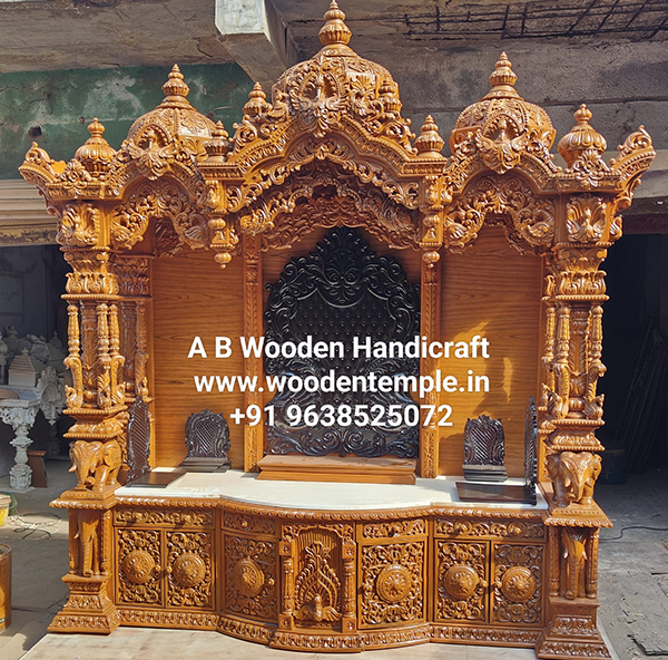 Best Wooden Temple Manufacturers in Gujarat, India