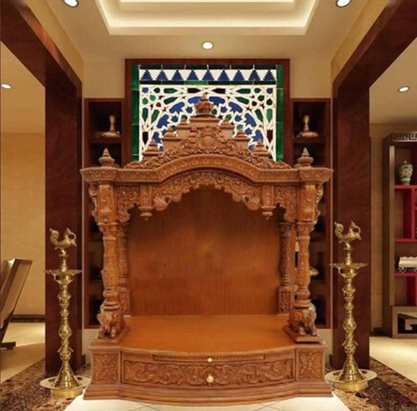 Big Size Wooden Temple Manufacturers in Ahmedabad