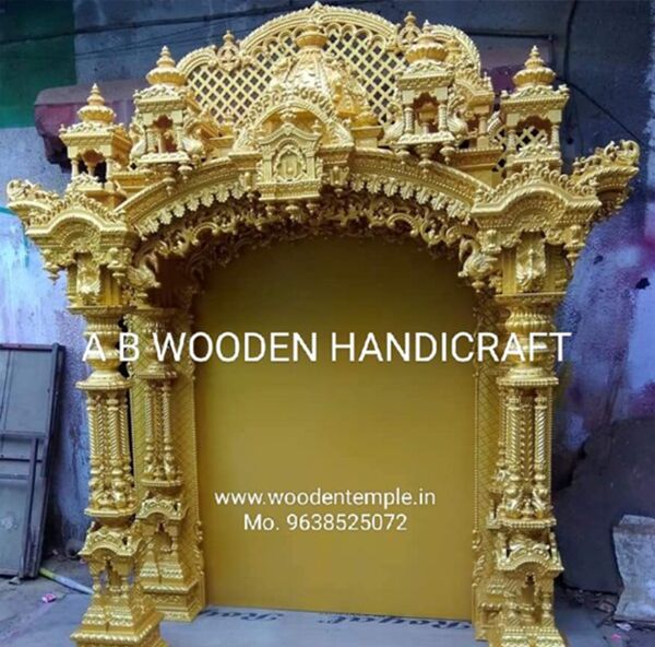 Premium Wooden Temple for Home