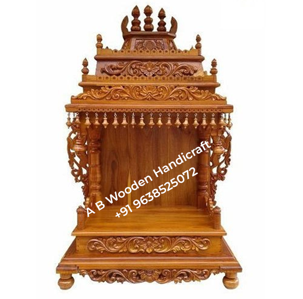 Sheesham Wooden Brown Temple Manufacturer in Ahmedabad