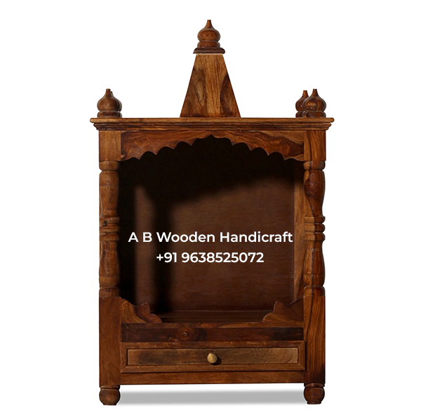 Sheesham Wooden Brown Temple Manufacturer in India