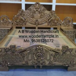 Wooden Double Beds-10