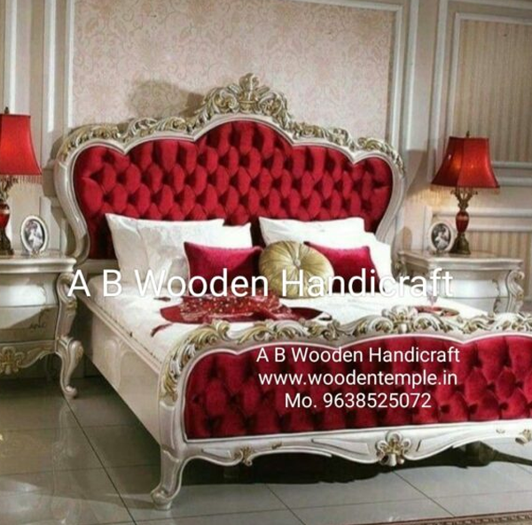 Wooden Double Beds-15