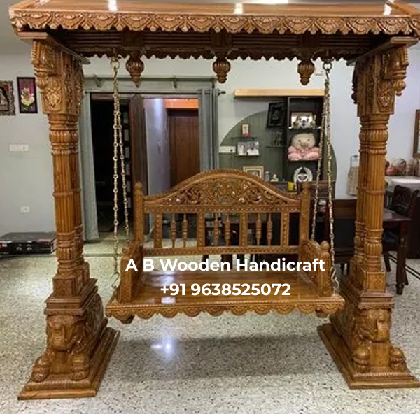 Wooden Handcrafted Jhula in Ahmedabad, India