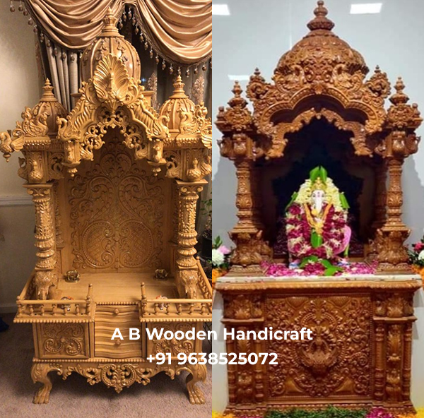 Wooden Pooja Mandir Manufacturer in India