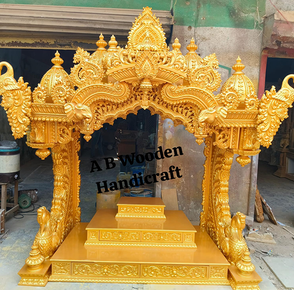 Wooden Temple Exporter in India